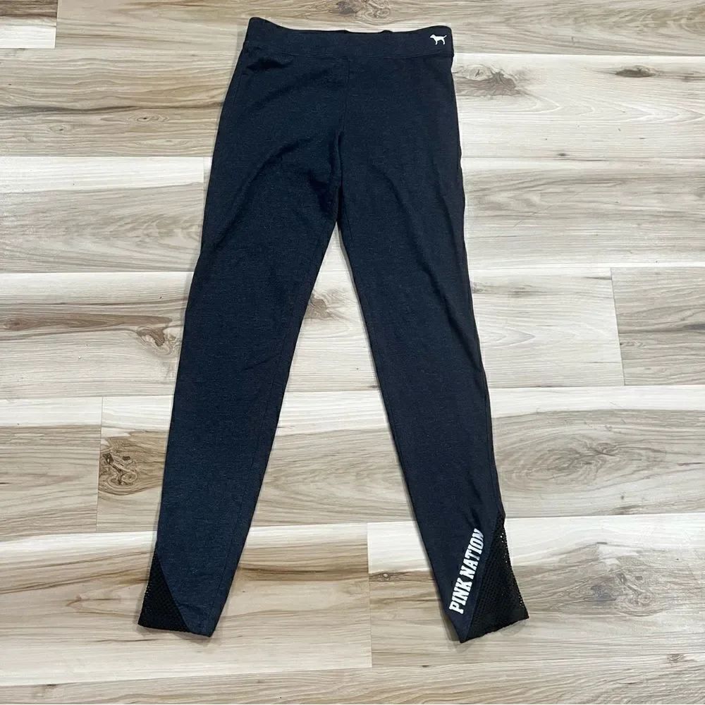 Victoria’s Secret PINK Yoga Black PINK Nation Leggings Women’s Small